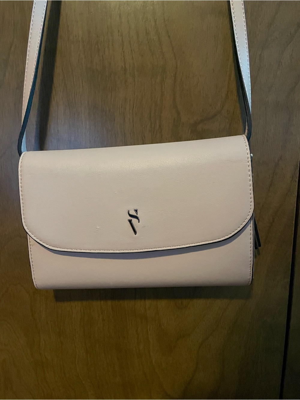 Simply Vera Vera Wang Pale Blush Crossbody Bag